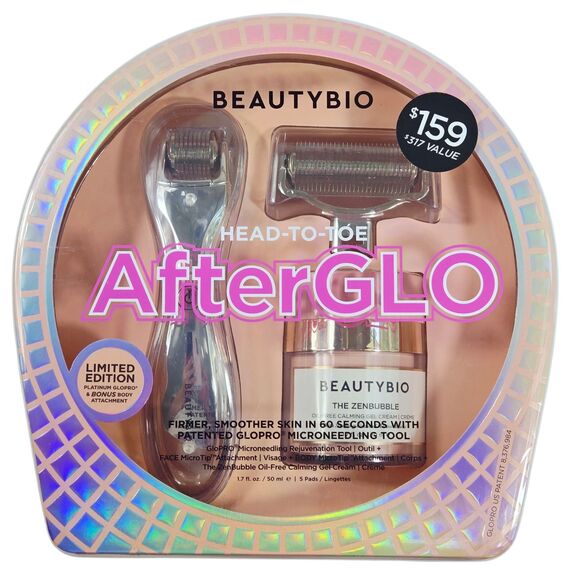 BeautyBio AfterGLO Head to Toe Microneedling Kit - Limited Edition - Picture 1 of 5
